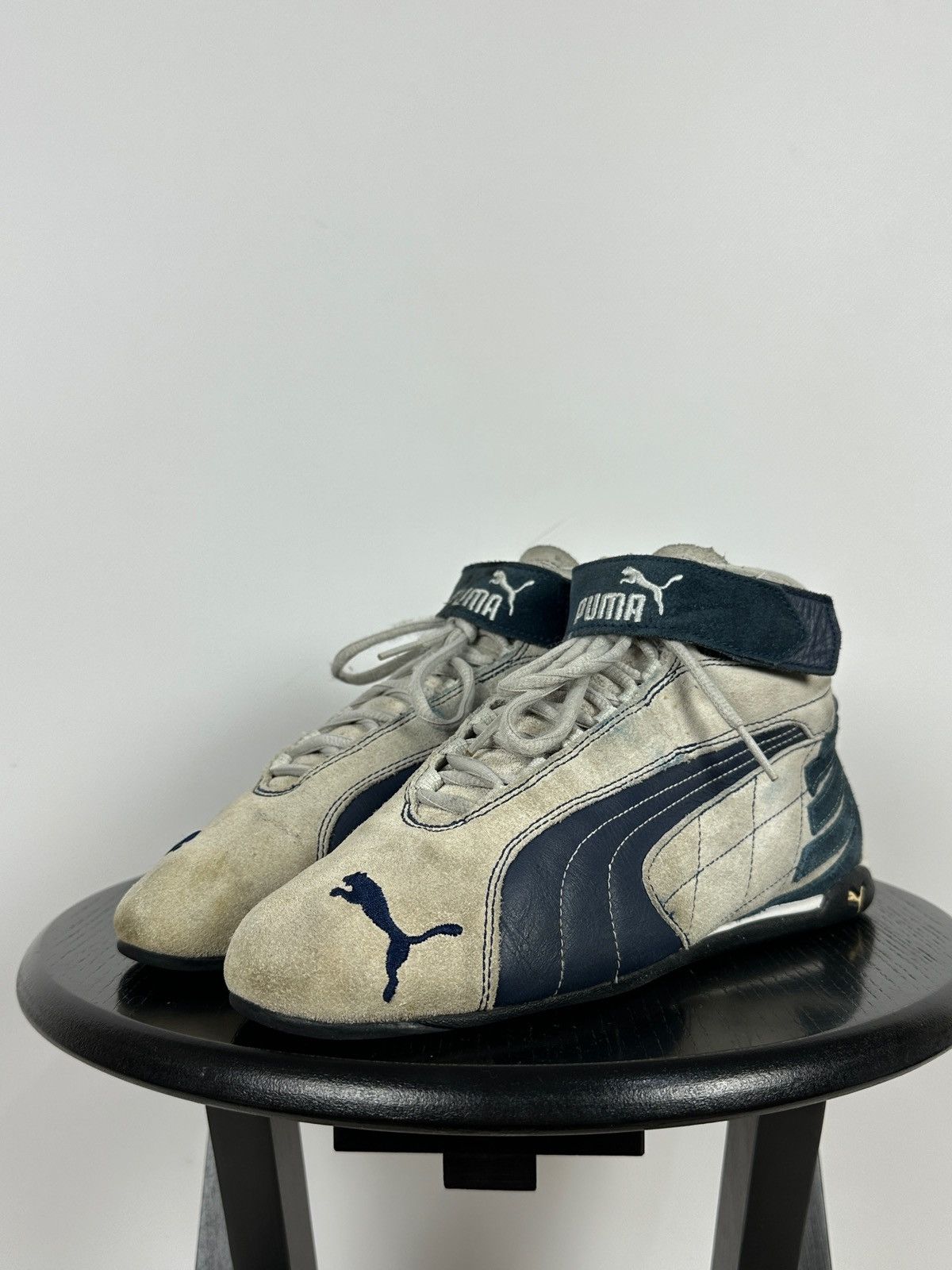 Puma Vintage Puma F1 Repli Cat Mid III SpeedCat Suede Sneakers Size US 7.5 / EU 40-41 - 9 Thumbnail