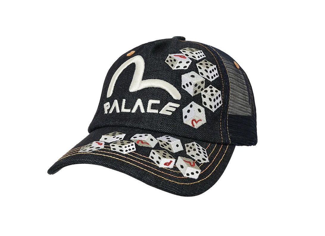 Palace 2024 PALACE SAVES BLACK SNAPBACK HAT | Grailed