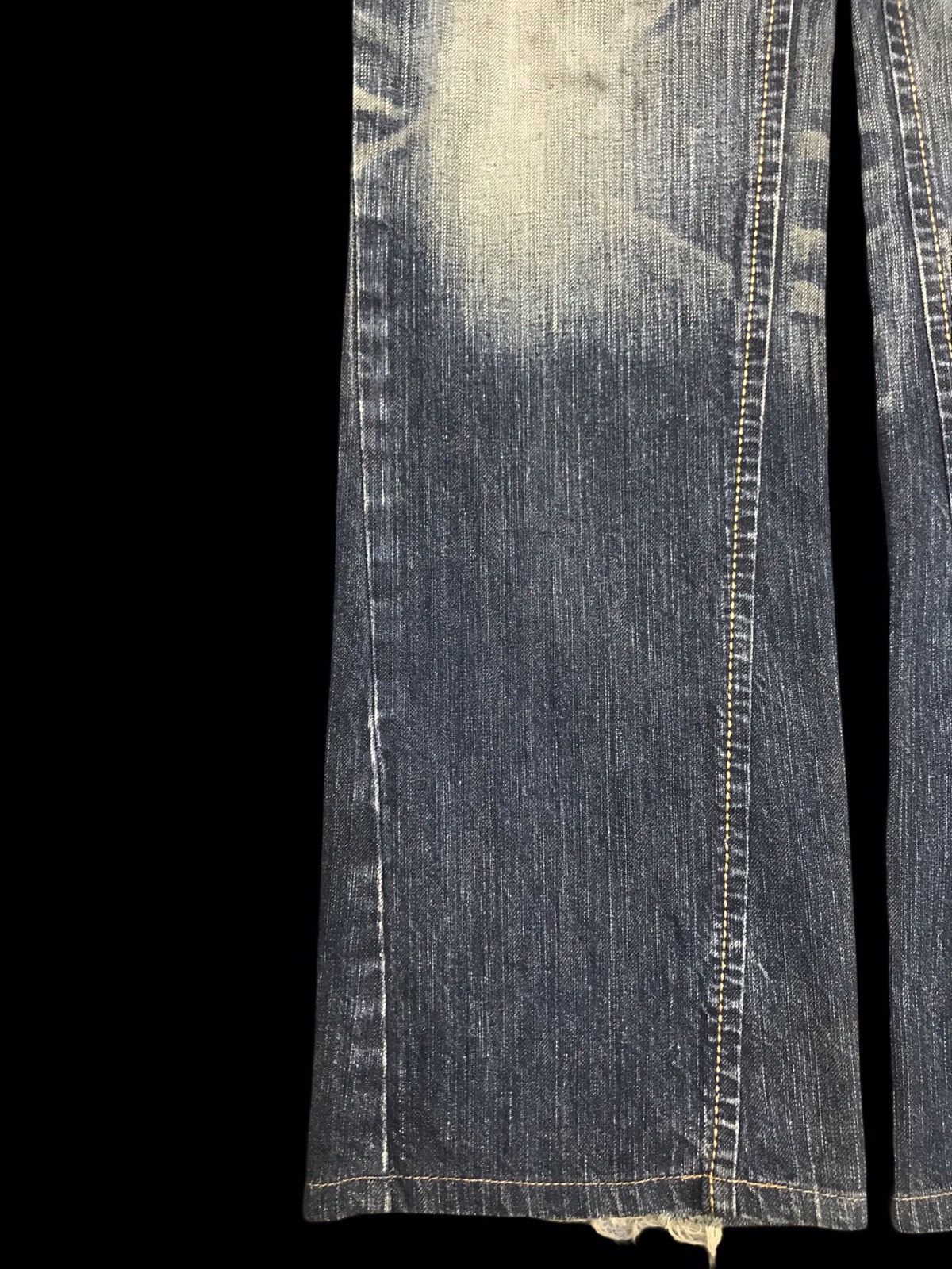 Edwin 💥FLARE💥ARCHIVAL EDWIN WSTERNER DOPE FADES FLARE DENIM F181 Size US 30 / EU 46 - 7 Thumbnail