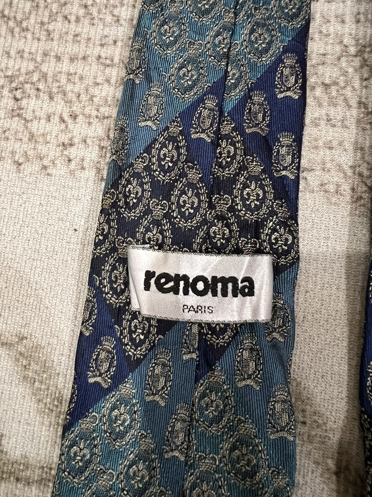 Renoma Vintage Renoma Paris Silk Tie Size ONE SIZE - 5 Thumbnail