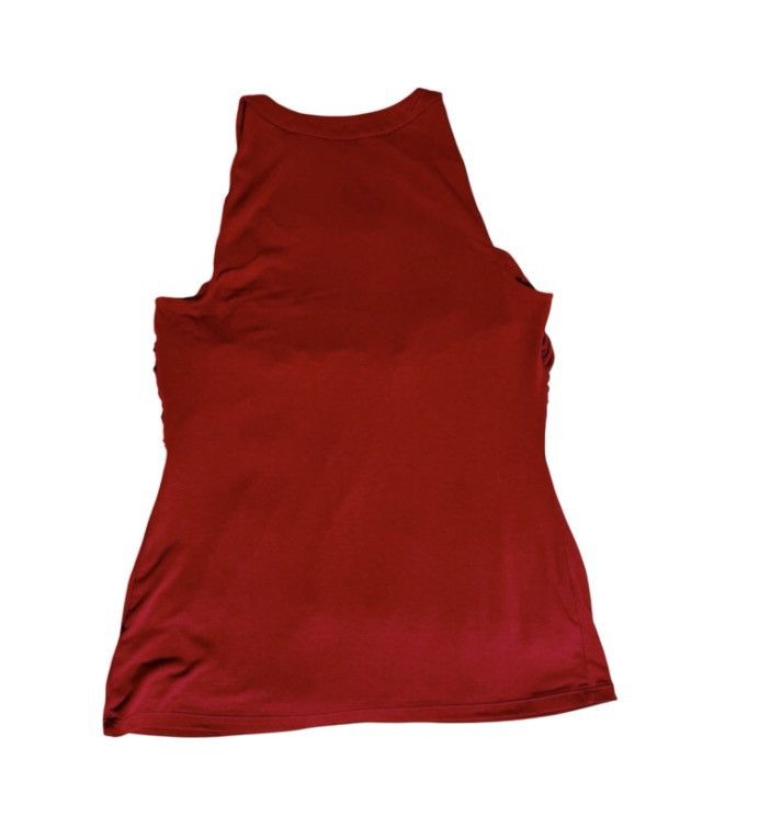 White House Black Market White House Black Market Red Embellished Top – Size M Size M / US 6-8 / IT 42-44 - 2 Thumbnail