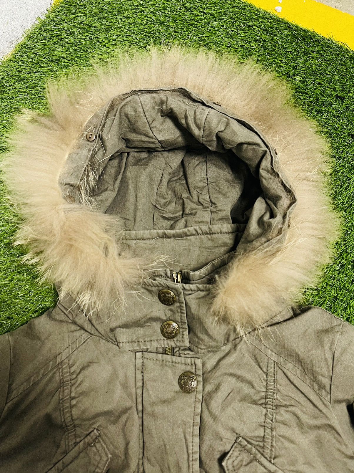If Six Was Nine × Japanese Brand Ganancia Punk Gothic Zipper Fur Hoodie Jacket (22) Size US L / EU 52-54 / 3 - 4 Thumbnail