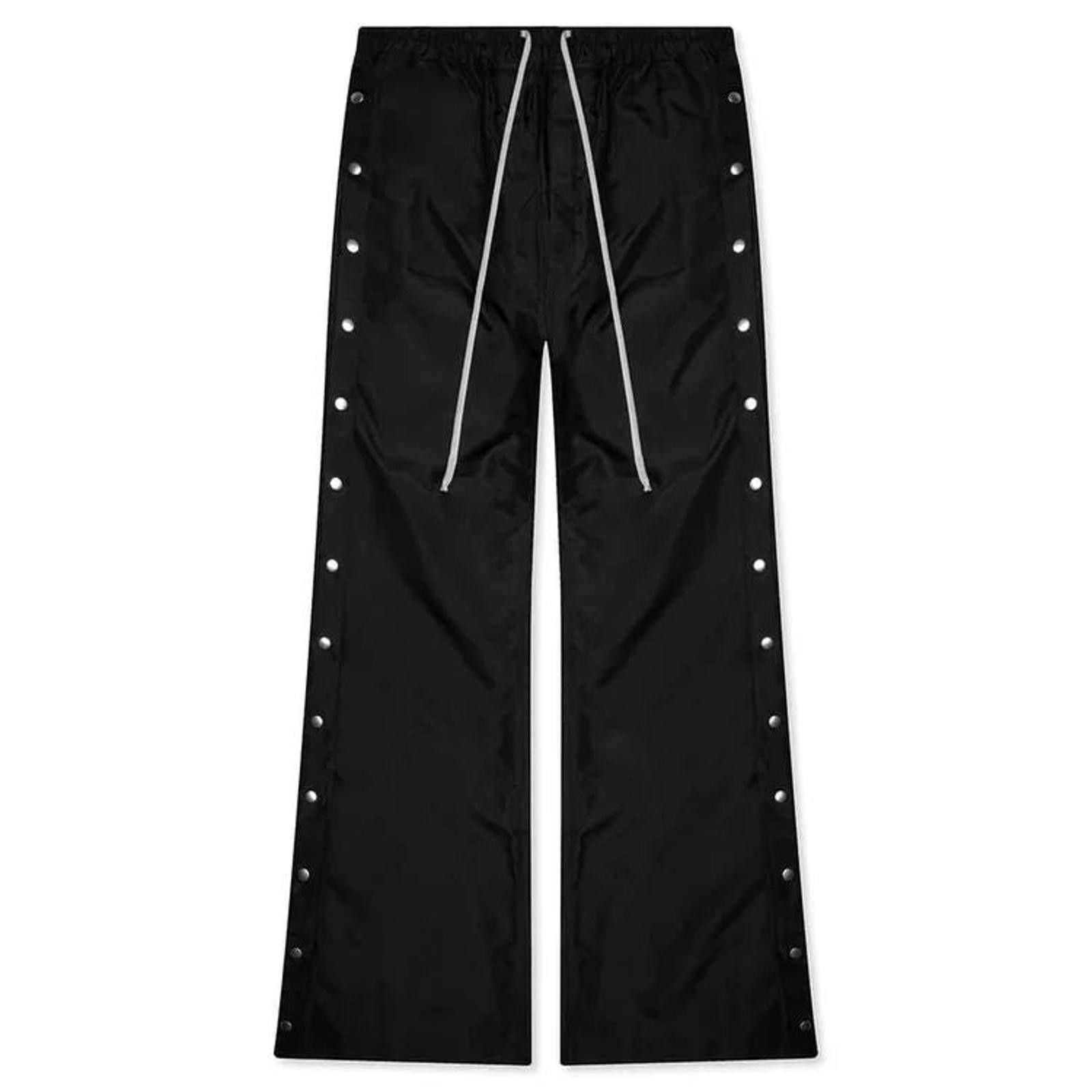 Rick Owens Recycled Nylon Pusher Pants Black
