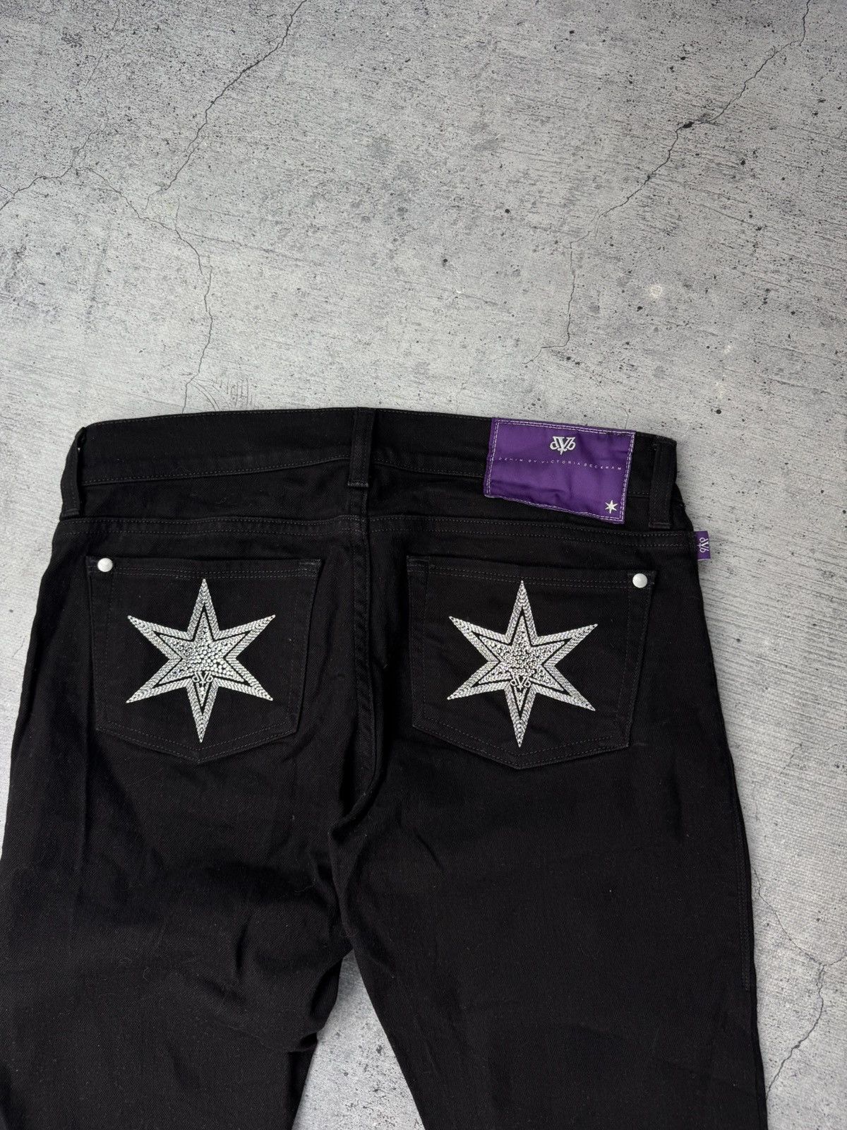 Victoria Beckham Bootcut Flare Victoria Beckham Vintage Denim Jeans Size 28" / US 6 / IT 42 - 5 Thumbnail