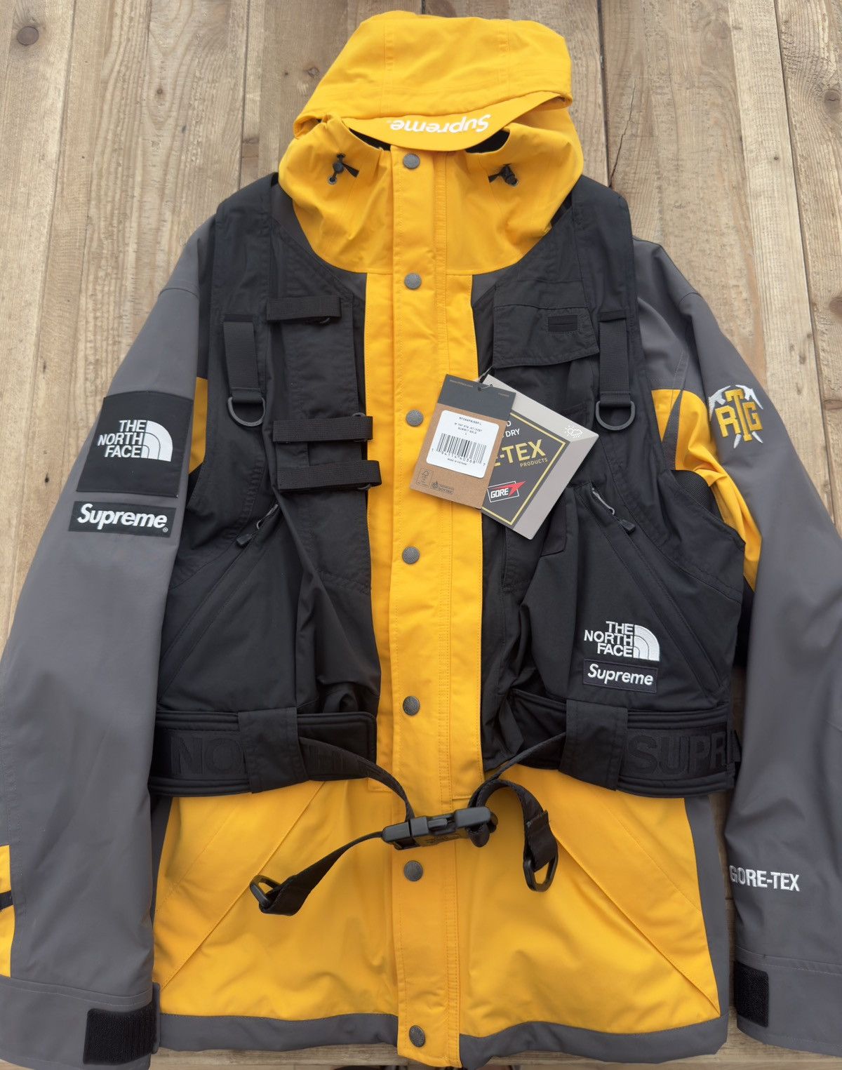 Supreme × The North Face Supreme®/The North Face® RTG Jacket + Vest |  Grailed