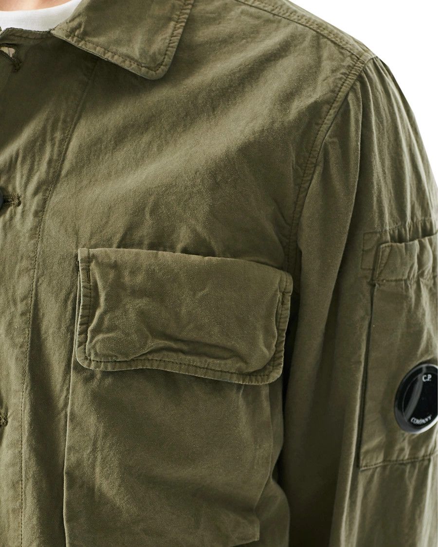 C.P. Company o1y1224 Logo Jacket in Military Green Size US S / EU 44-46 / 1 - 5 Thumbnail