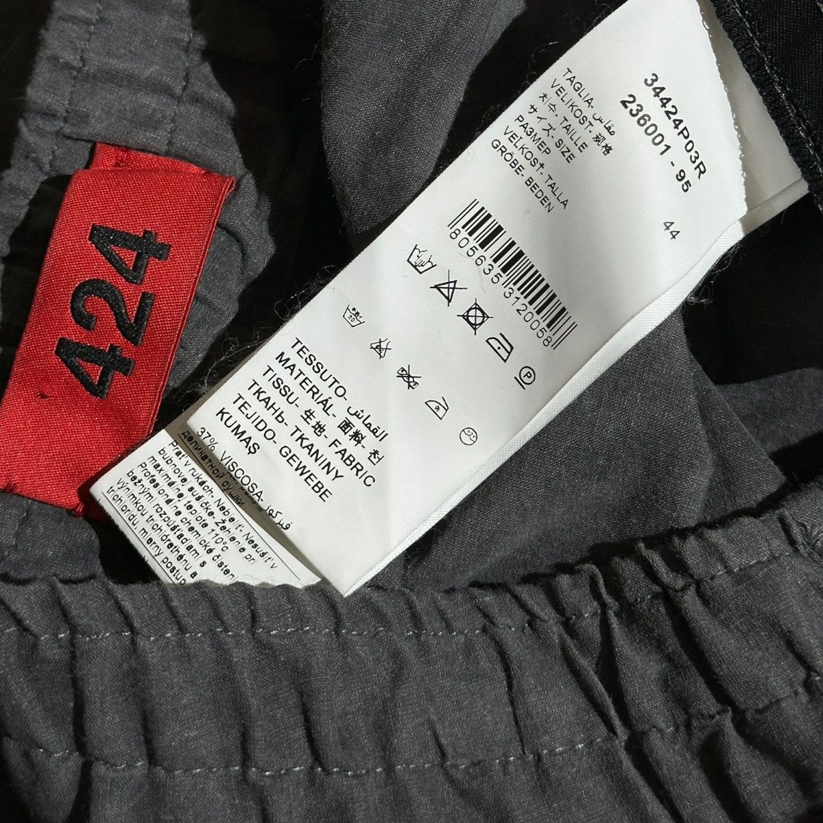 424 Workwear zippered adjustable cargo Size US 30 / EU 46 - 5 Thumbnail