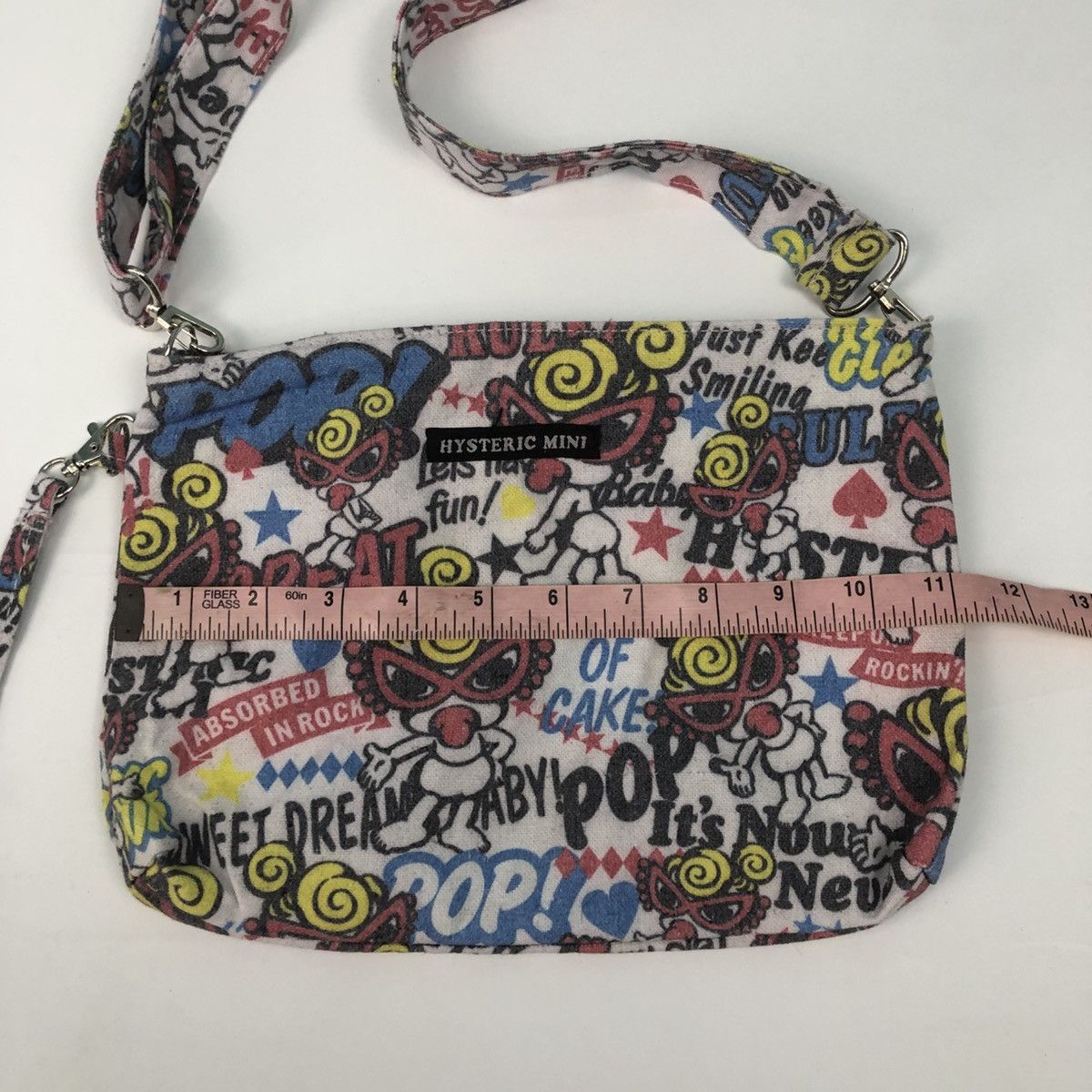 Hysteric Glamour HYSTERIC MINI FULL PRINTED CLUTCH CROSSBODY SLING BAG Size ONE SIZE - 8 Thumbnail