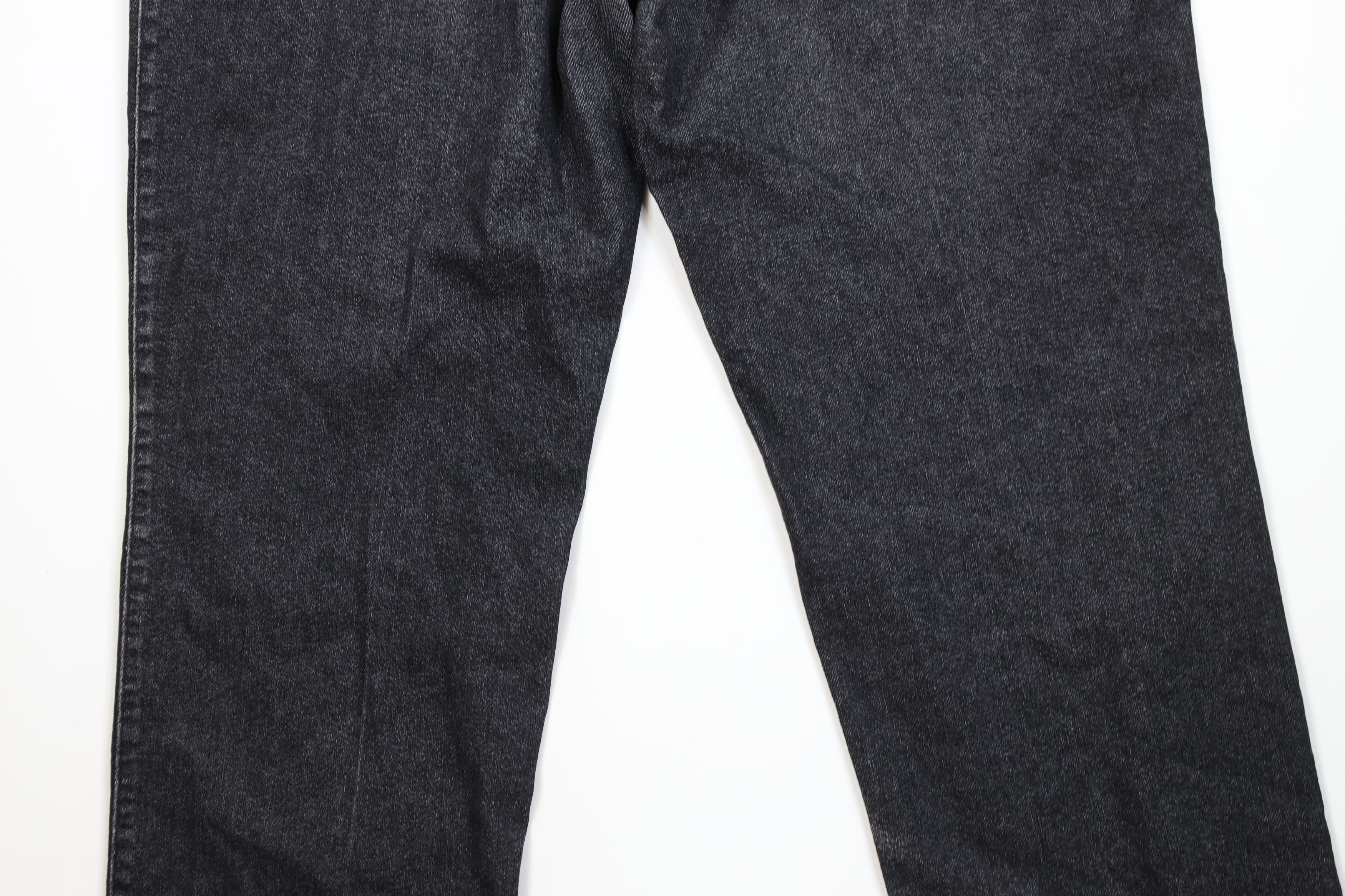 Levi's Vintage 90s Levis Relaxed Fit Denim Jeans Black USA Size US 40 / EU 56 - 13 Thumbnail