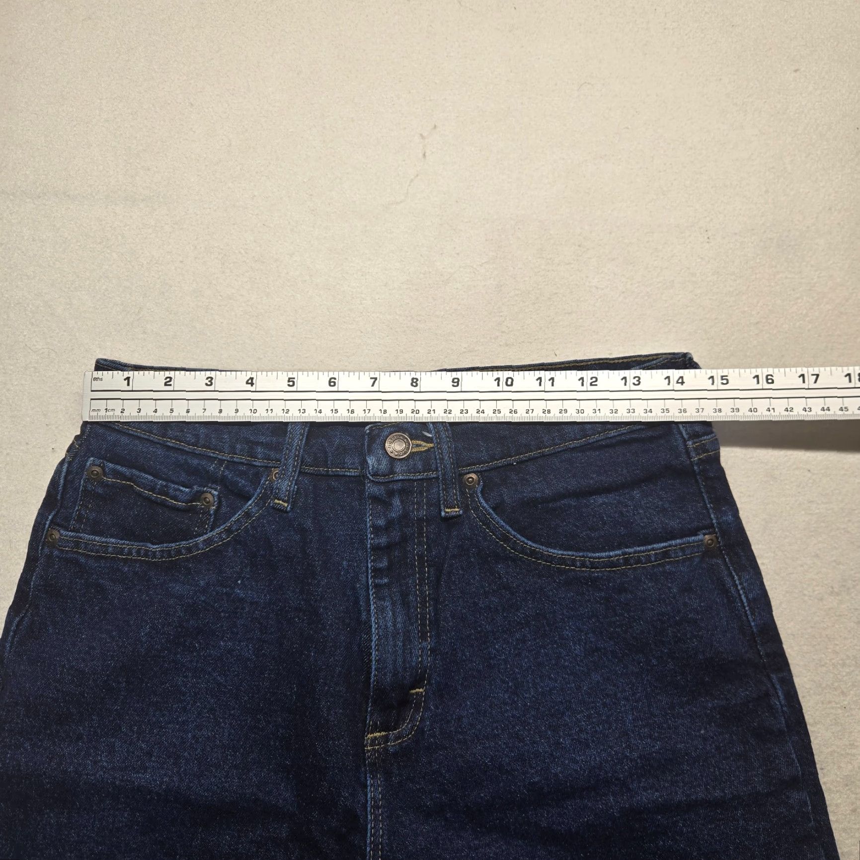 Wrangler VINTAGE Wrangler Men's Shorts Bermuda Relaxed Fit Cotton Stretch 10" Denim Blue Summer Casual Size US 30 / EU 46 - 3 Thumbnail
