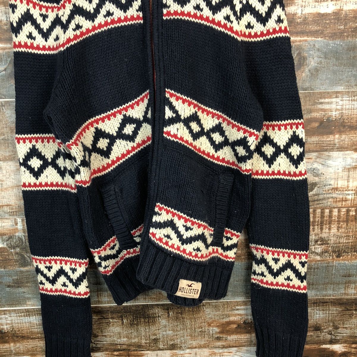 Hollister Hollister art Dark Blue Knitwear #A1709 Size US M / EU 48-50 / 2 - 6 Thumbnail