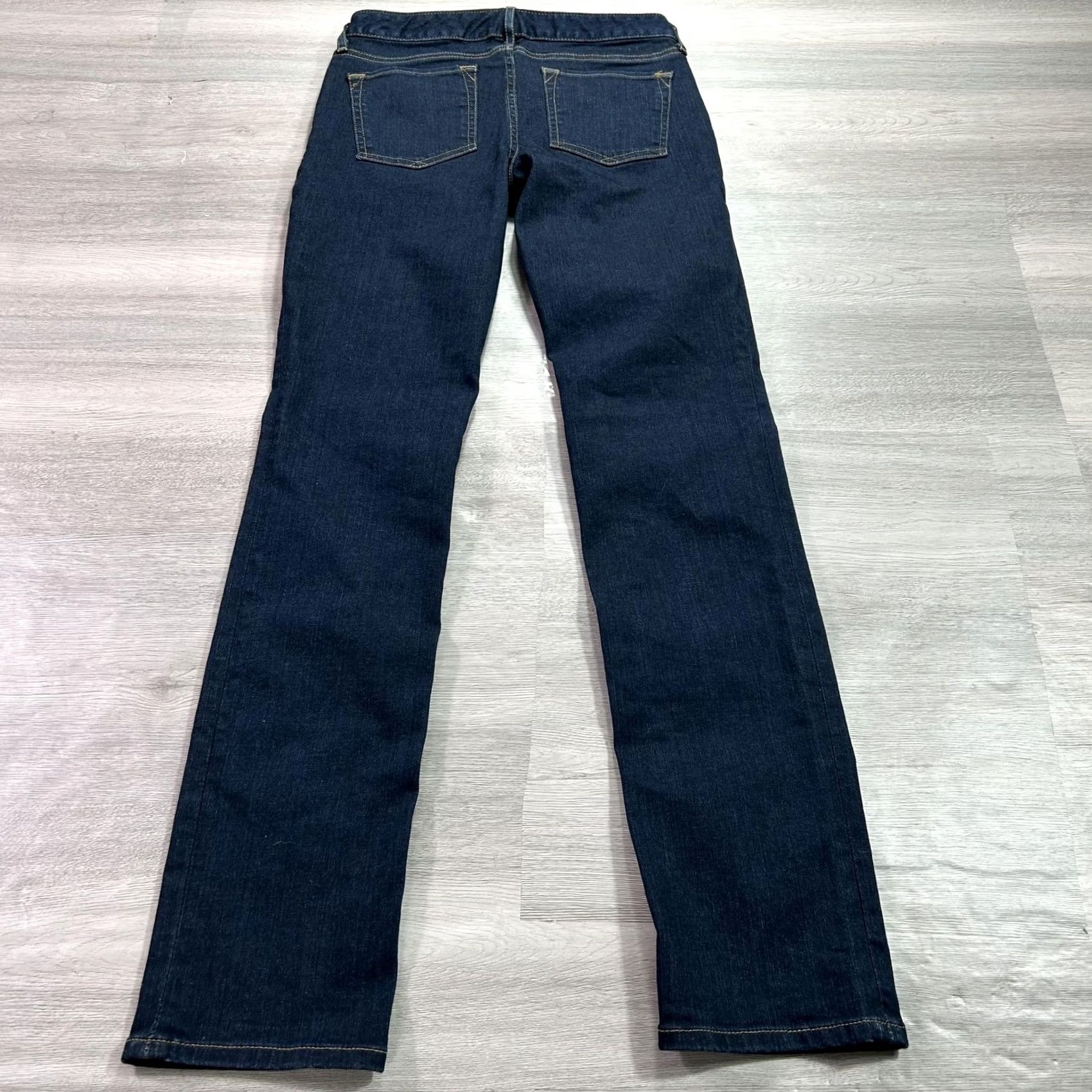 Eddie Bauer Eddie Bauer Jeans Women’s 0 Truly Straight Denim Blue Mid Rise 5-Pocket Stretch Regular Inseam 31" Size 25" / US 0 / IT 36 - 2 Thumbnail