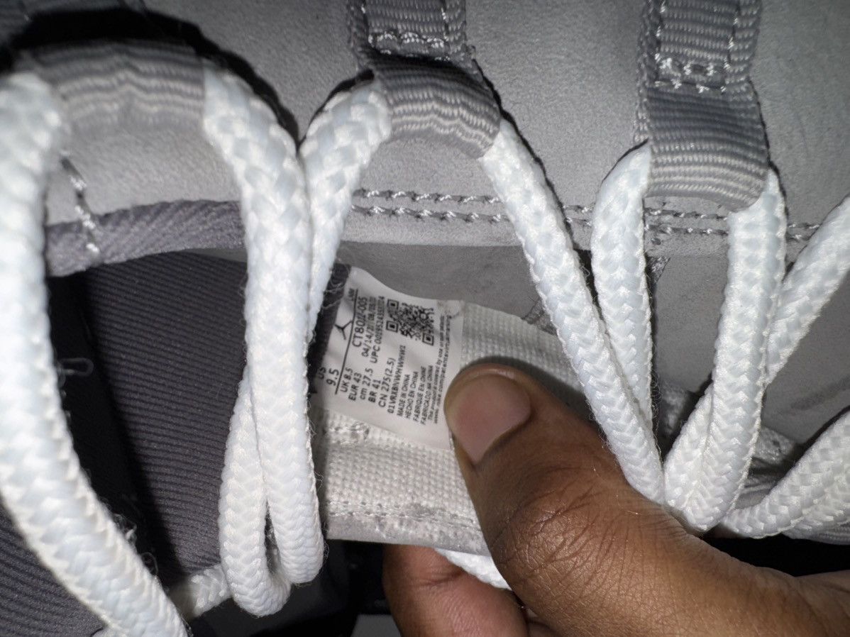 Jordan Brand Jordan 11 Cool Grey Size US 9.5 / EU 42-43 - 12 Thumbnail