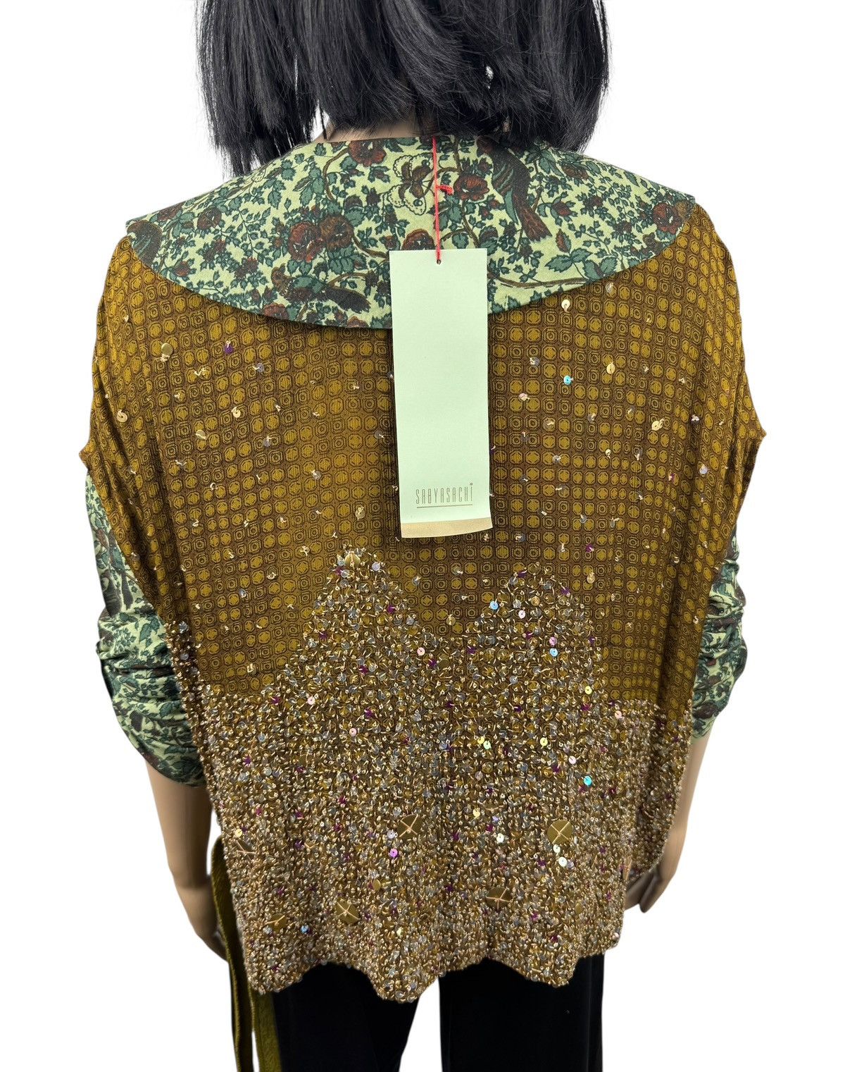 Other Sabyasachi 2in1 Shirt Cotton Silk Vest Hand Stitched size 10 Size M / US 6-8 / IT 42-44 - 11 Thumbnail