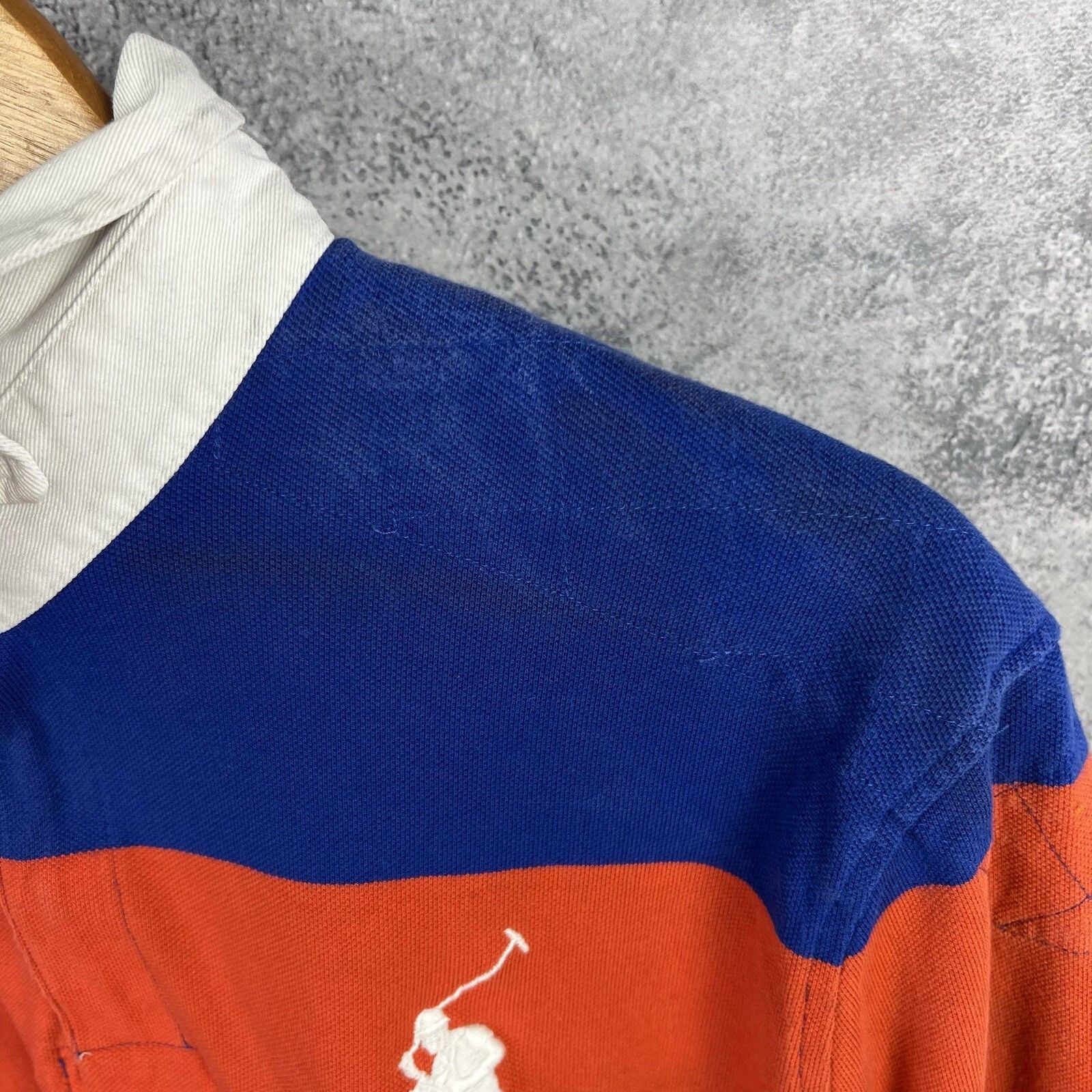 Polo Ralph Lauren Polo Ralph Lauren Rugby Shirt Men's Size L Long Sleeve Size US L / EU 52-54 / 3 - 2 Thumbnail