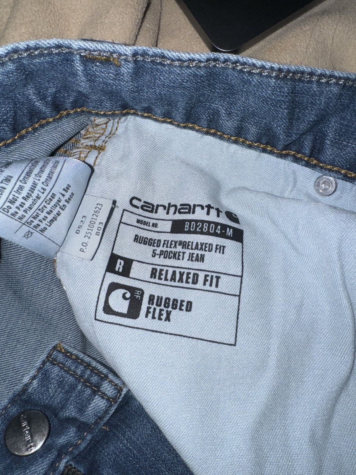 Carhartt CARHARTT VINTAGE RELAXED JEANS Size US 30 / EU 46 - 3 Thumbnail