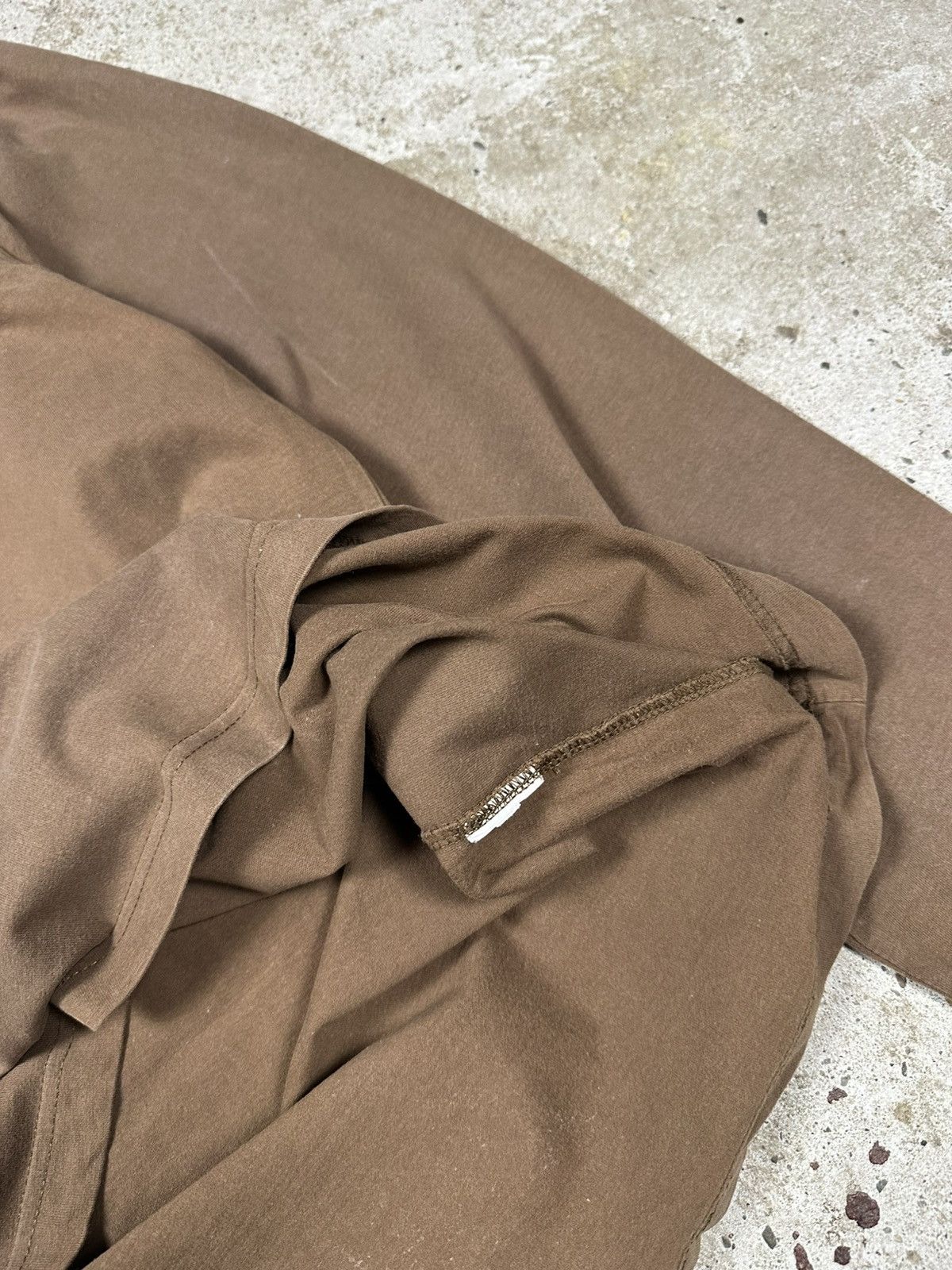 Quiksilver Vintage Y2K Quiksilver Brown Long Sleeve Tee Embroidery Size US XL / EU 56 / 4 - 10 Thumbnail