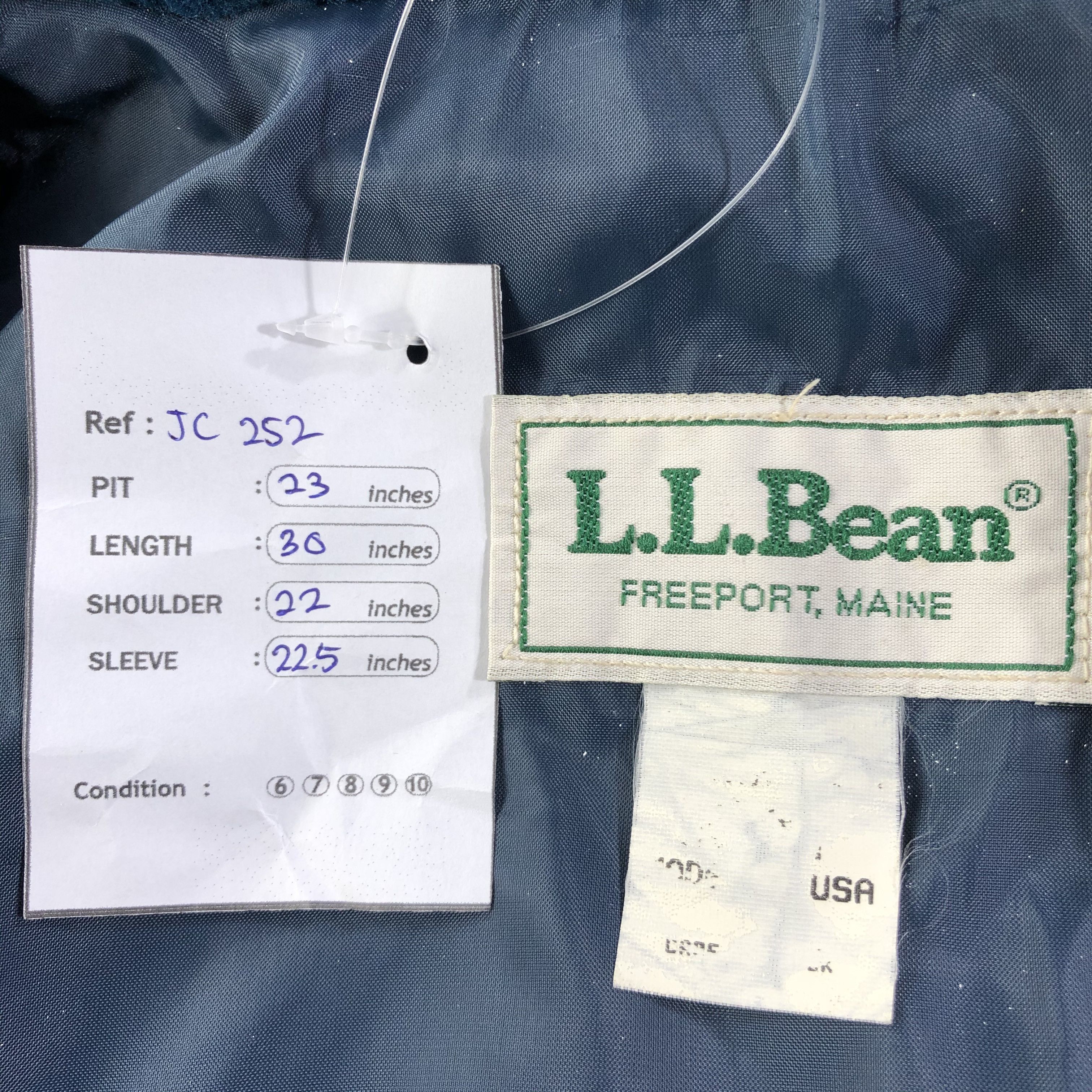 L.L. Bean LL Bean Fleece Sweater Jacket -JC252 Size US L / EU 52-54 / 3 - 6 Thumbnail