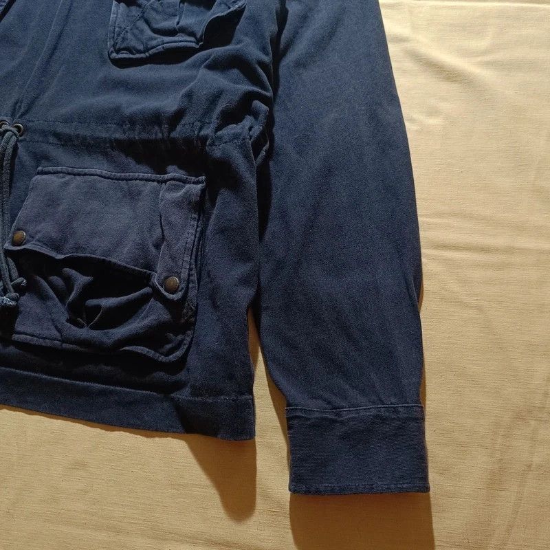 Polo Ralph Lauren Rare Vintage 90s Polo Ralph Lauren Military Black Hoodie XL Size US XL / EU 56 / 4 - 5 Thumbnail