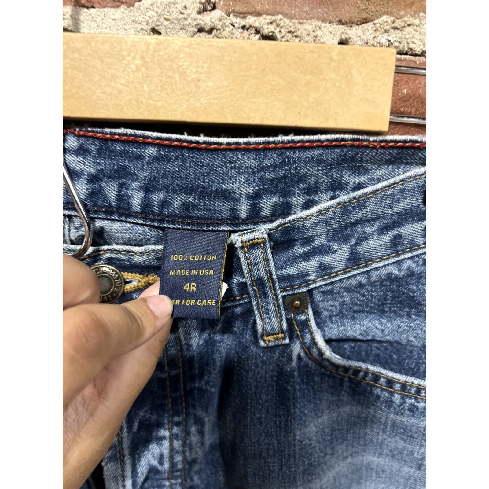 Abercrombie & Fitch Abercrombie & Fitch Jeans Flared Women 4 Blue Distressed Retro Y2K 2005 Era N/A Size 27" / US 4 / IT 40 - 2 Thumbnail