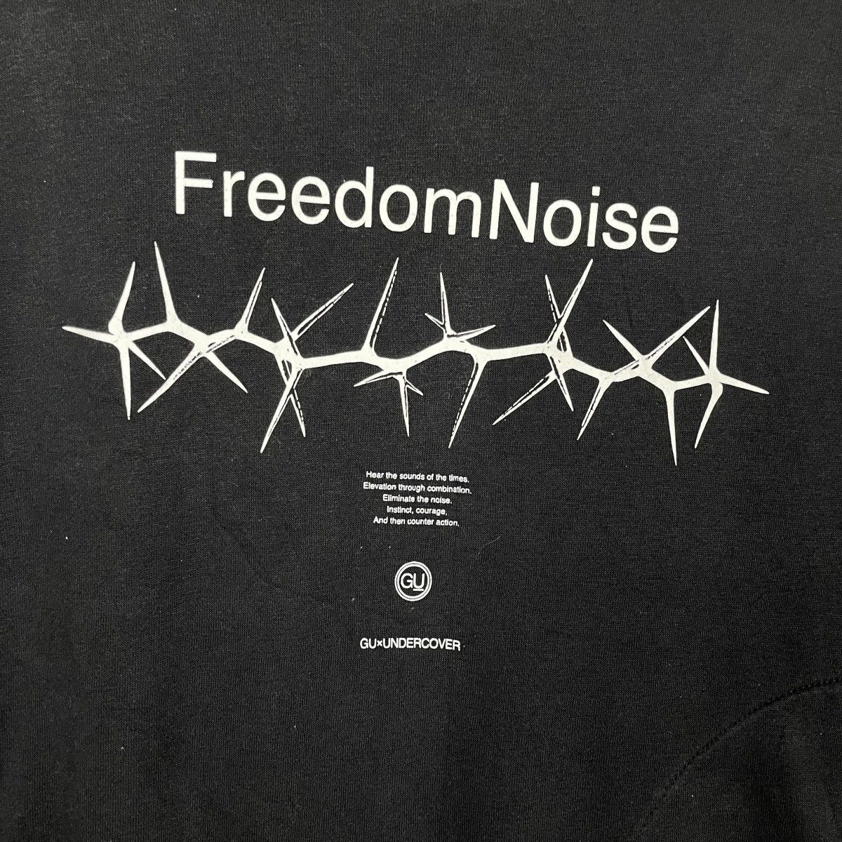 GU × Undercover GU Undercover Freedom Noise Sweatshirt Size US XS / EU 42 / 0 - 10 Thumbnail