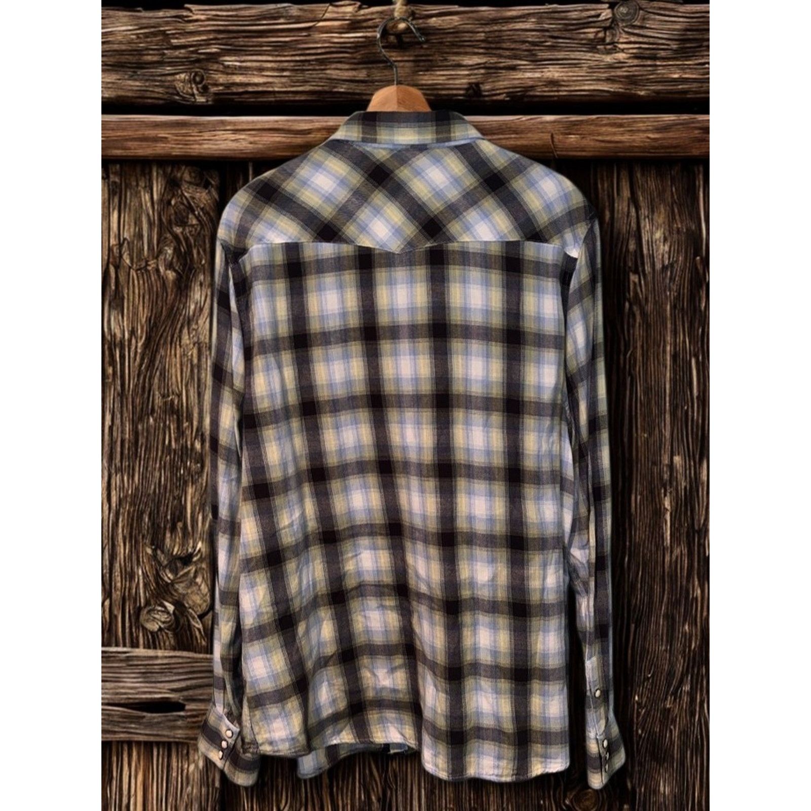 Denim & Supply Ralph Lauren Denim & Supply Ralph Lauren Western Pearl Snap Shirt XL Size US XL / EU 56 / 4 - 6 Thumbnail