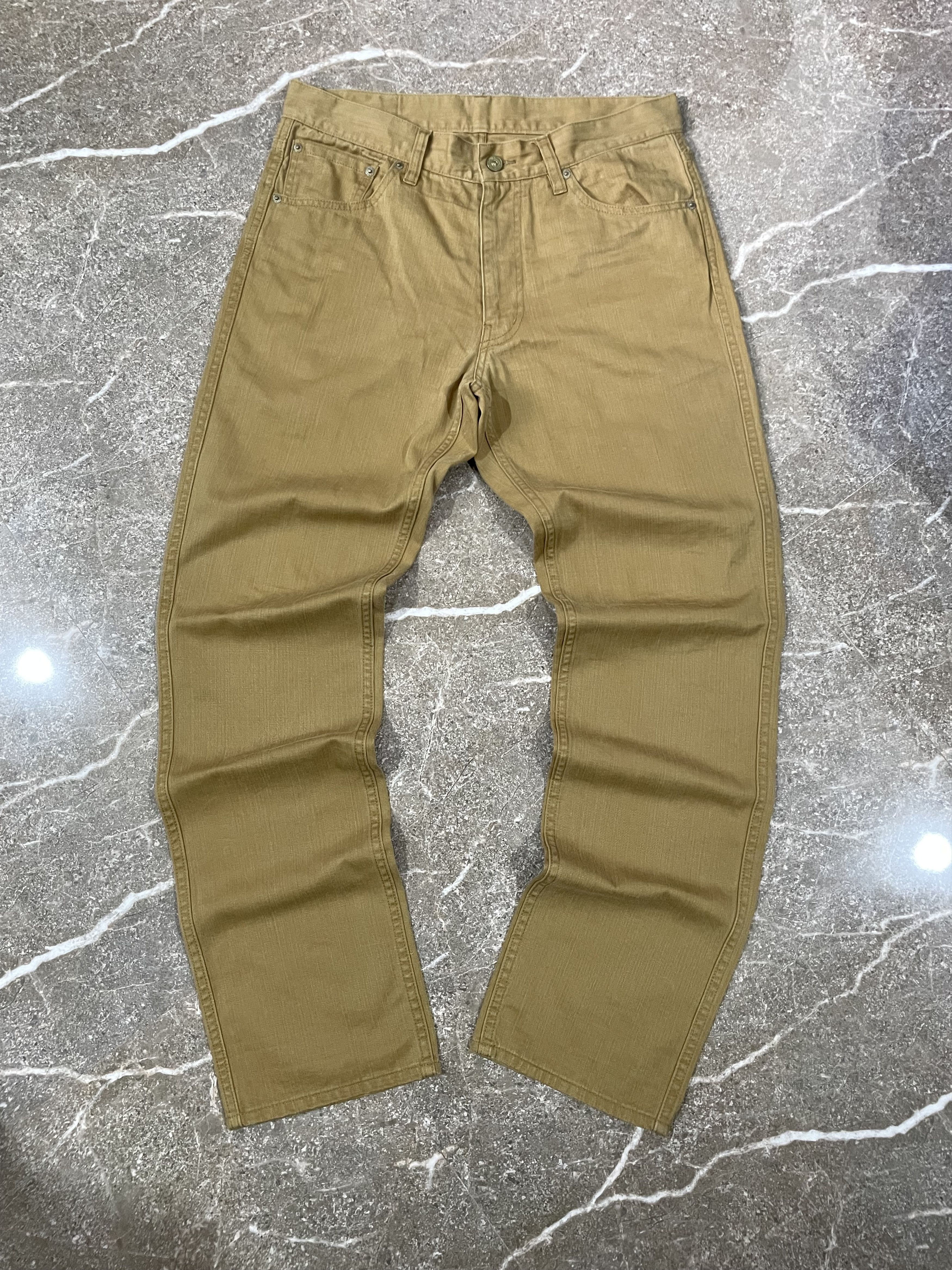 Visvim Visvim 13SS Fluxus 03 Chino - Beige Size US 32 / EU 48 - 1 Thumbnail