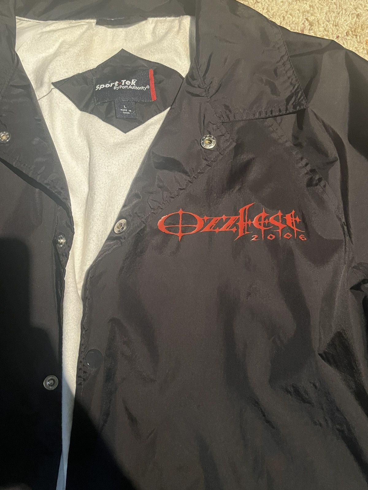 Port Authority Ozzfest 11 staff only jacket 2006. Size US L / EU 52-54 / 3 - 2 Thumbnail