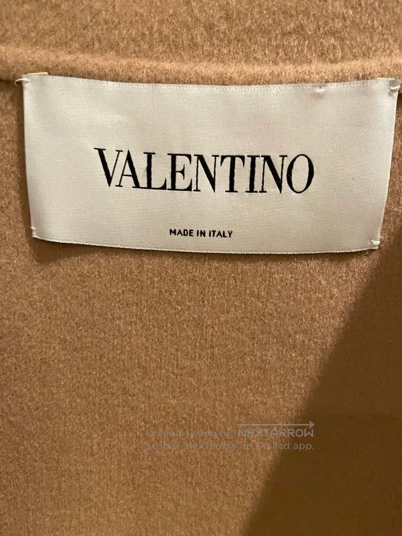 Valentino Valentino Wool and cashmere cape coat Size S / US 4 / IT 40 - 4 Thumbnail