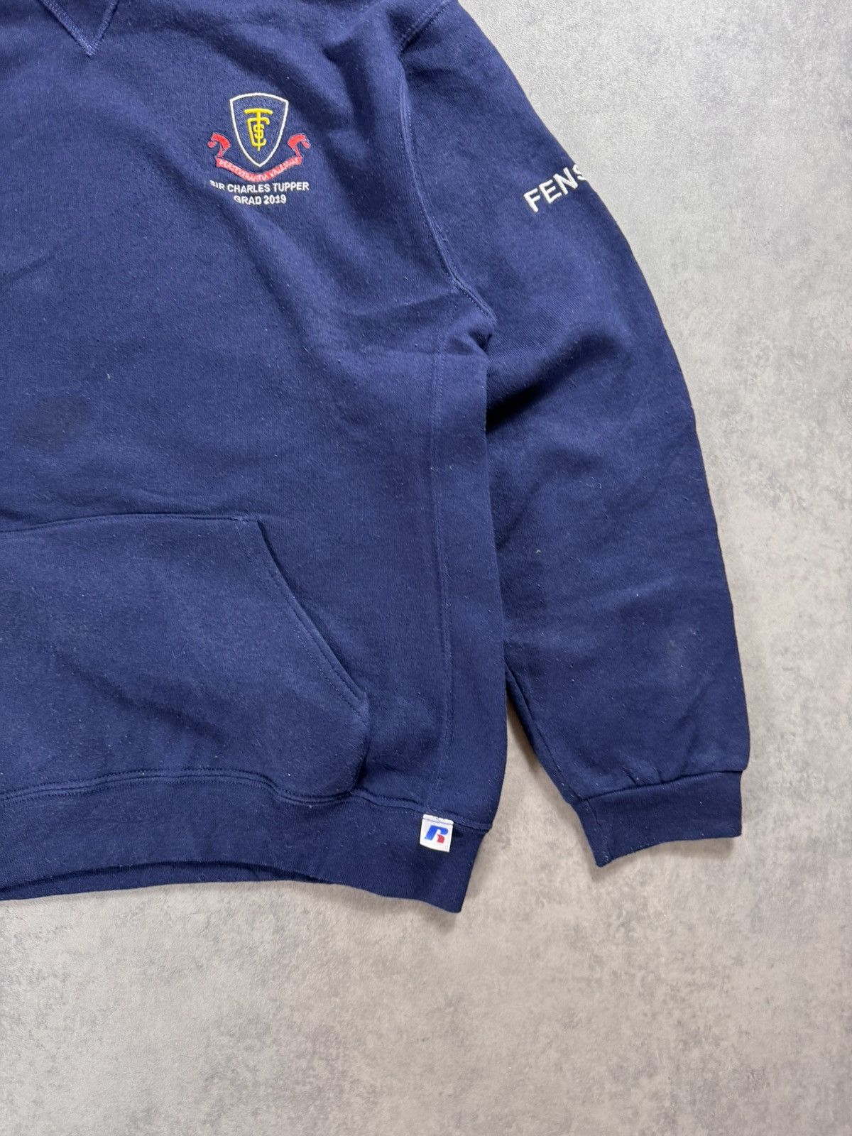 Russell Athletic Russell Athletic Vintage Baggy Hoodie Size US XL / EU 56 / 4 - 3 Thumbnail