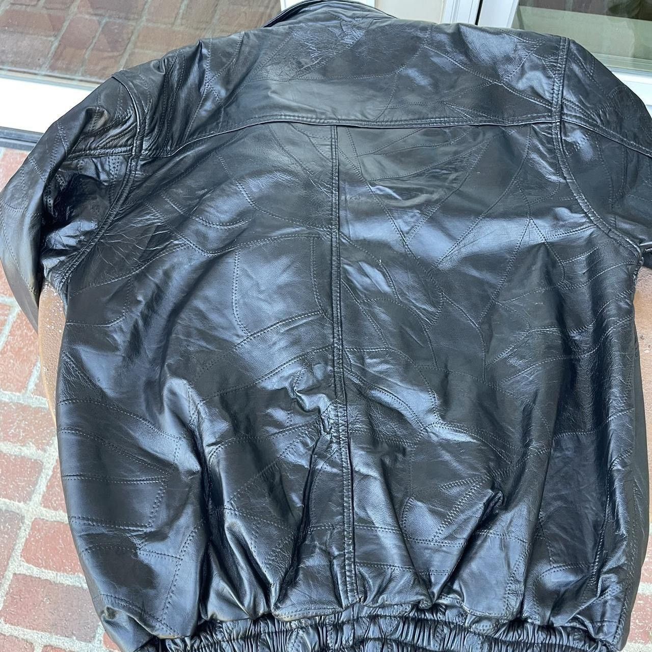 Harley Davidson × Vintage × Wilsons Leather Vintage Caribou creek leather bomber motorcycle jacket Size US XXL / EU 58 / 5 - 6 Thumbnail