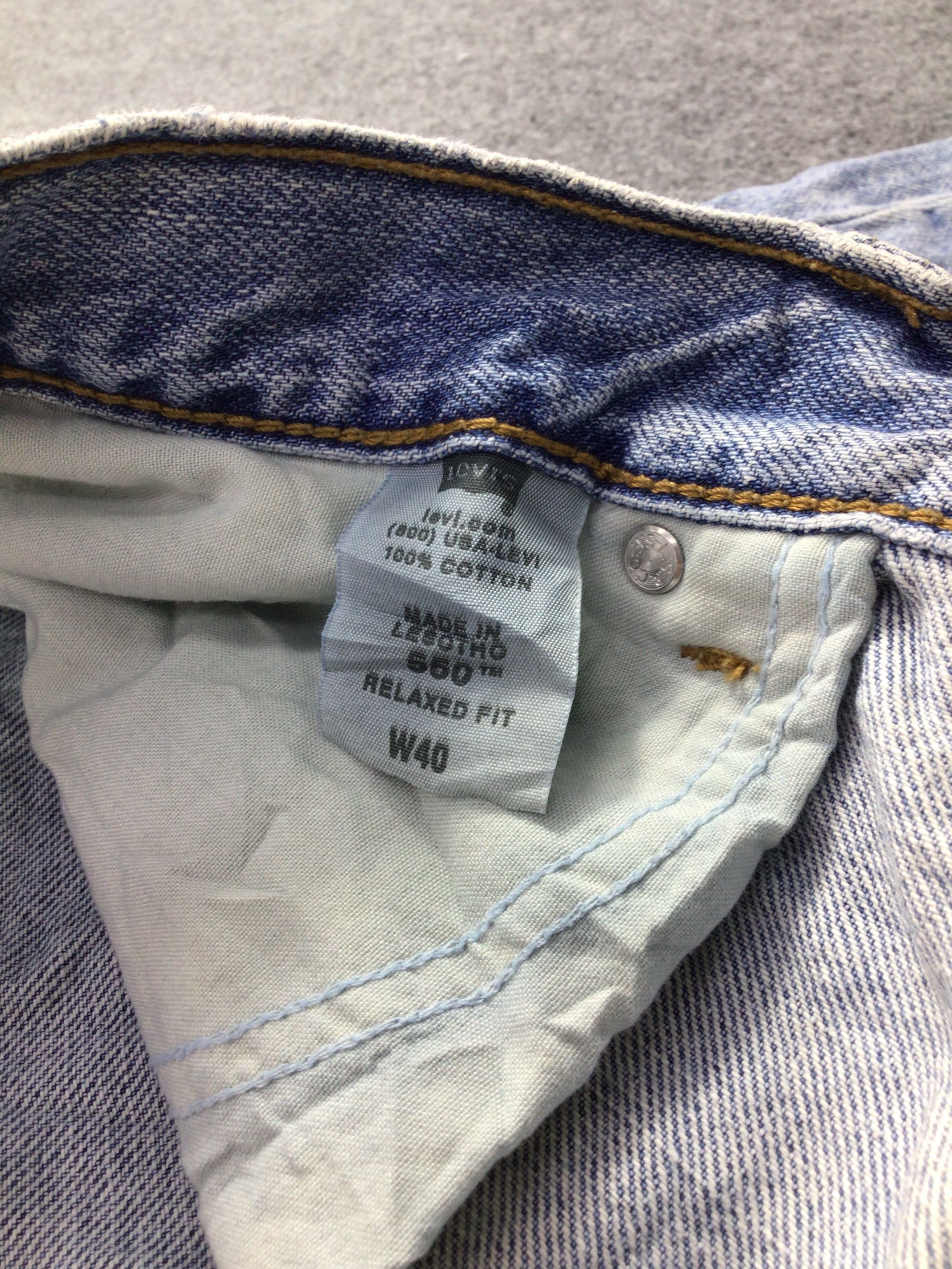 Levi's Vintage Levis 550 Jeans Cropped Pants-J832 Size US 39 - 9 Thumbnail