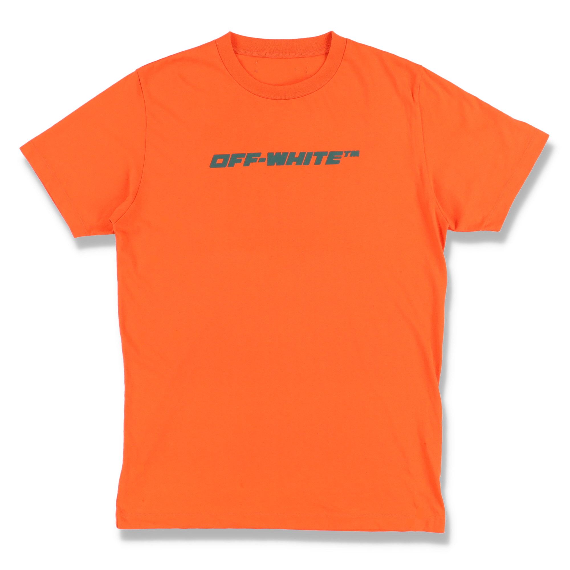 Off-White Orange Trellis Worker Logo T-shirt Size US XL / EU 56 / 4 - 6 Thumbnail