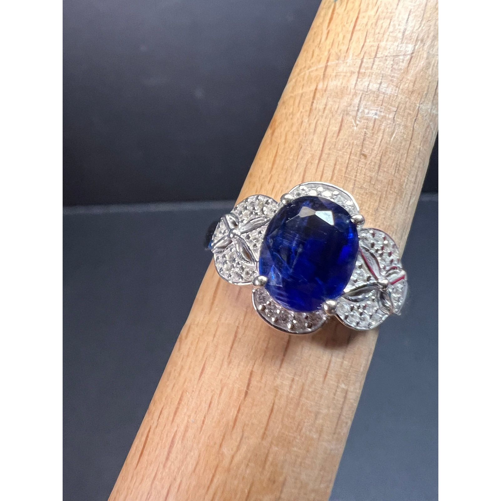 Other NEW Blue kyanite Sterling silver ring size 8 Size ONE SIZE - 1 Thumbnail