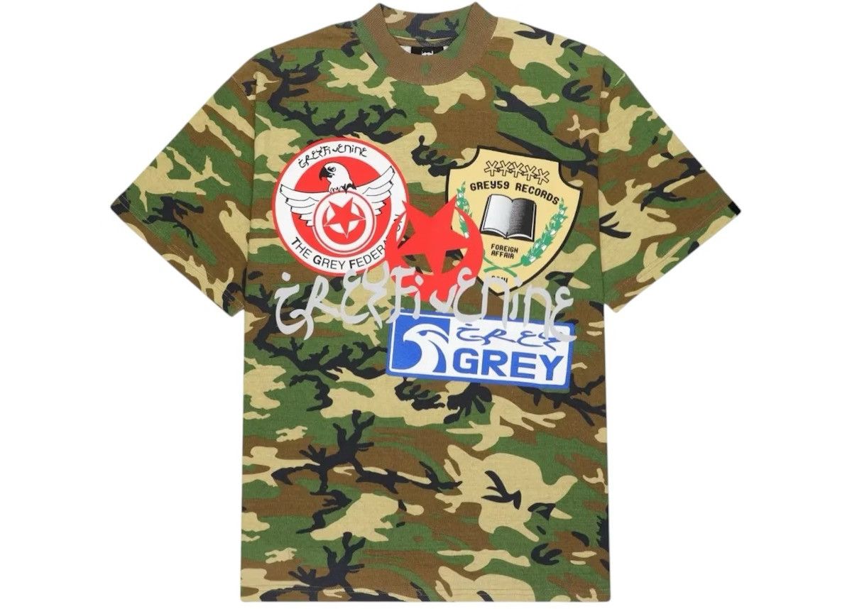 G59 Records Camo Patches Tee Size US M / EU 48-50 / 2 - 1 Thumbnail