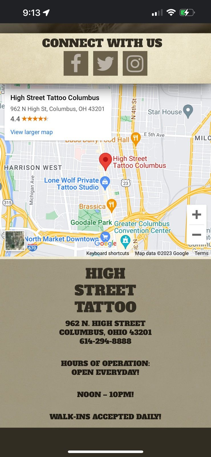Hypebeast × Vintage Joey Knuckles Presents High Street Tattoo Pin Size ONE SIZE - 12 Thumbnail