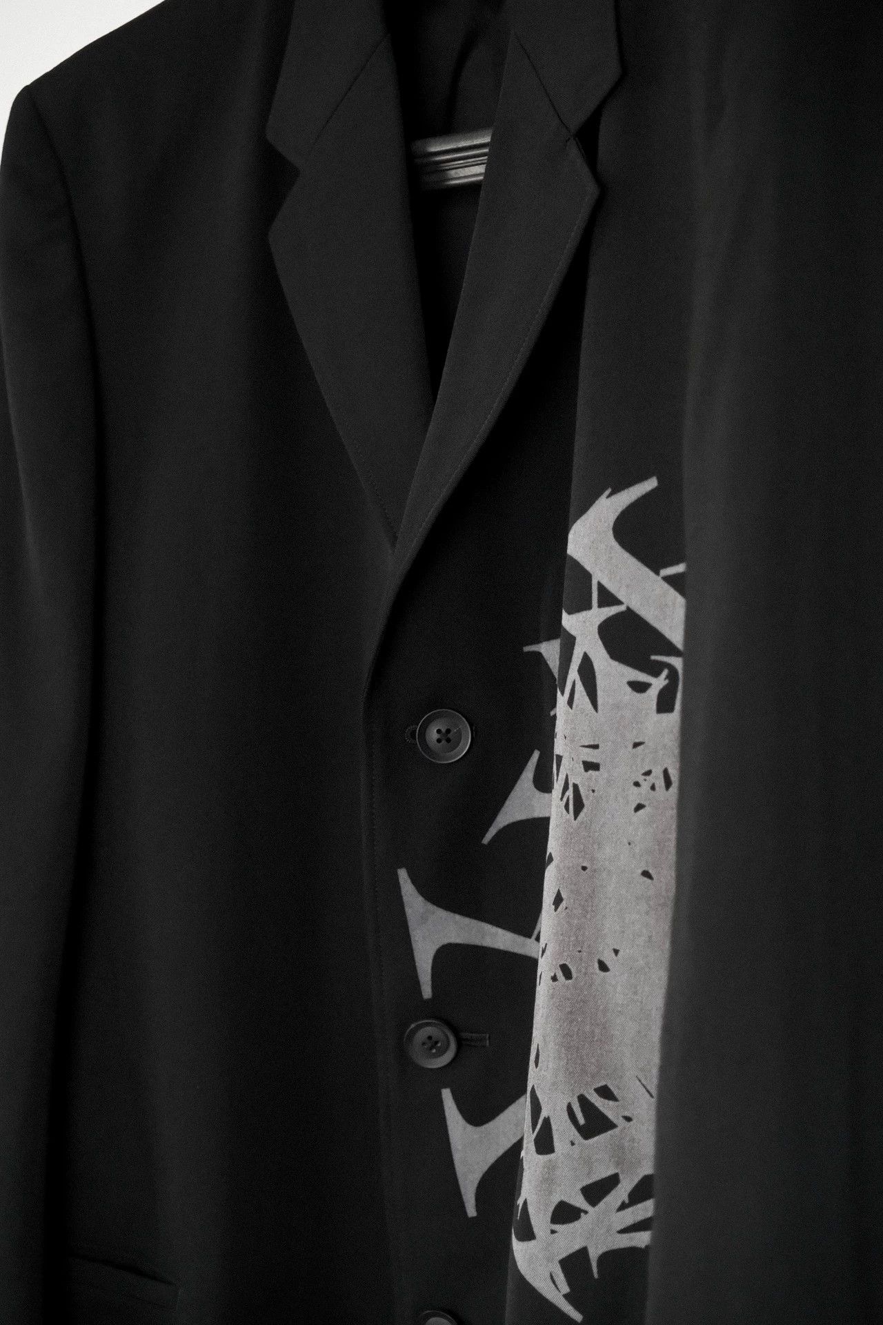 Yohji Yamamoto Yohji Yamamoto 24ss Isetan Discharge Print Men's Blazer Size US XL / EU 56 / 4 - 5 Thumbnail