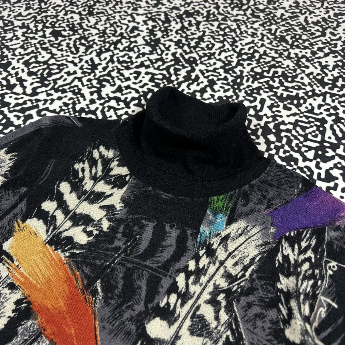 Iceberg Vintage Y2K Iceberg Luxury Abstract Floral Style Sweater 90s Size M / US 6-8 / IT 42-44 - 10 Thumbnail
