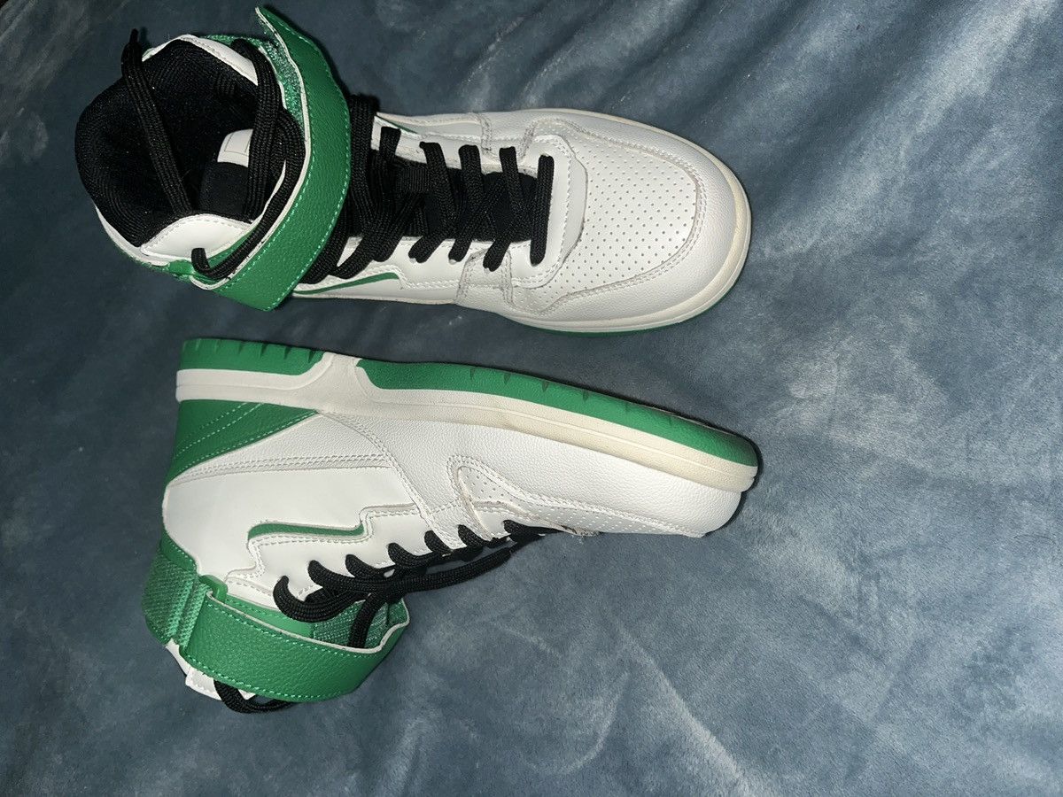 Zara Zara green high-top sneakers Size US 6.5 / IT 36.5 - 2 Thumbnail