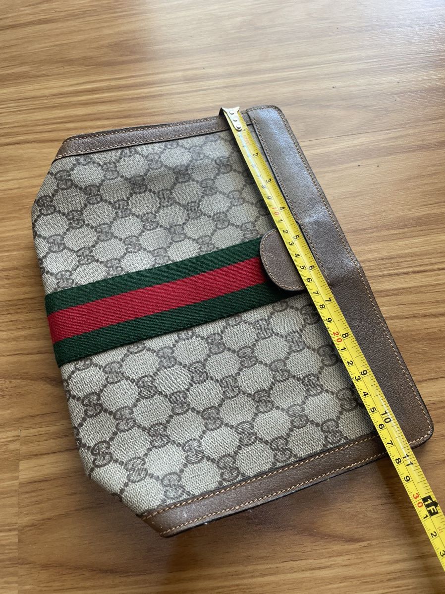 Gucci Gucci 1980 Monogram Clutch Bag Size ONE SIZE - 13 Thumbnail