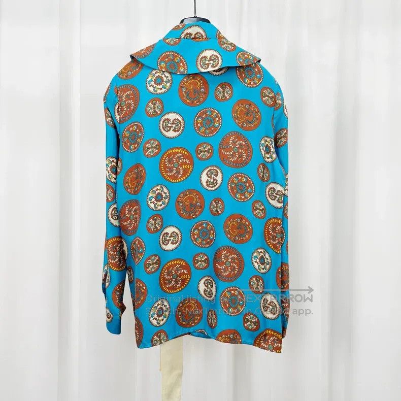 Gucci Gucci Double G letter bow tie silk shirt Size XS / US 0-2 / IT 36-38 - 2 Thumbnail