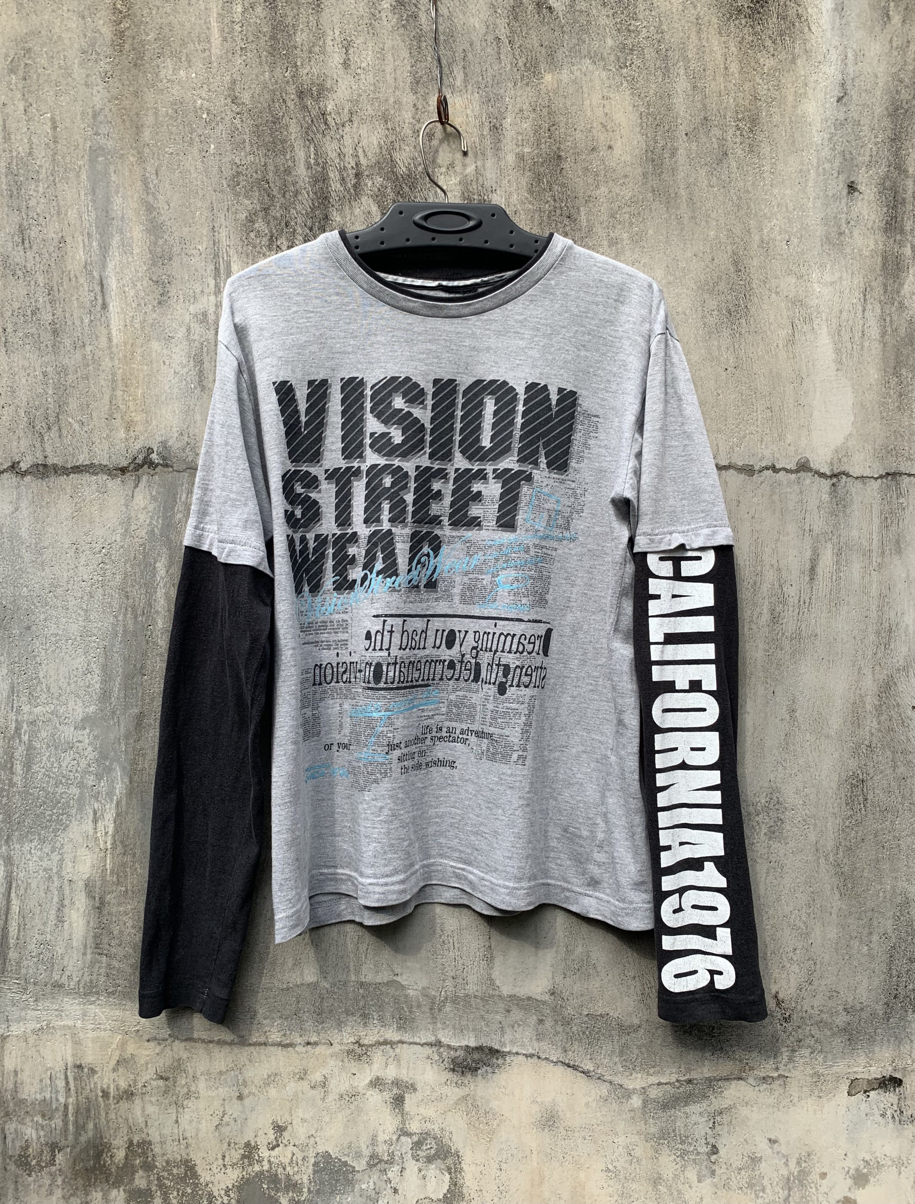 Vision Streetwear y2k Vision Streetwear Longsleeve Tee Size US M / EU 48-50 / 2 - 1 Thumbnail