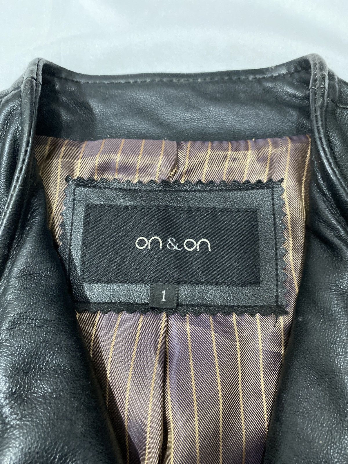 Isaac Sellam Experience Vkei Leather Bikers Jacket by on&on Size US S / EU 44-46 / 1 - 5 Thumbnail