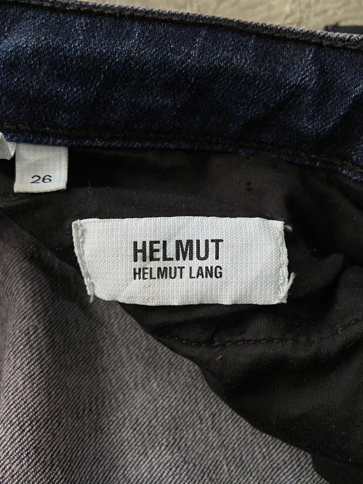 Helmut Lang ❤️‍🔥RARE❤️‍🔥 FW14 Helmut Lang - Biker Cargo Skinny Jeans Pants Size 26" / US 2 / IT 38 - 7 Thumbnail