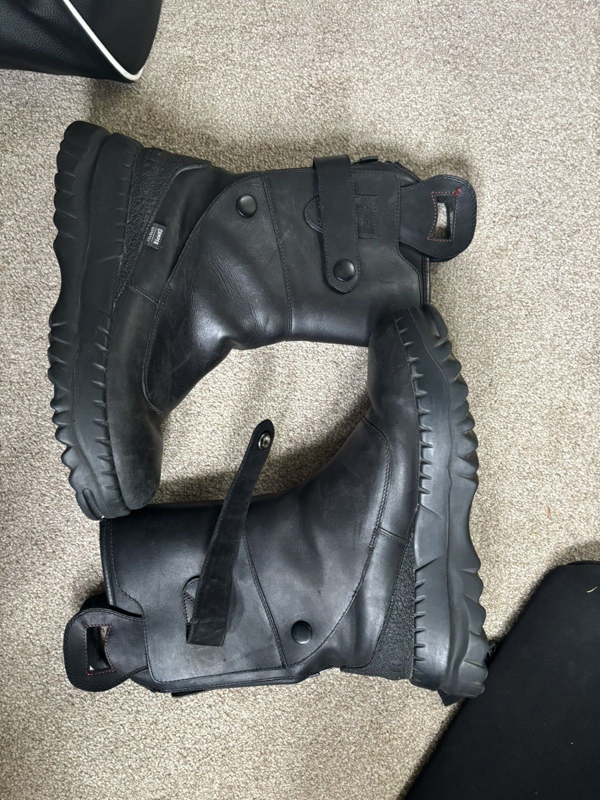 Kiko Kostadinov KK. Loro Piana Boot. 01 Black Schist/Lilac | Grailed