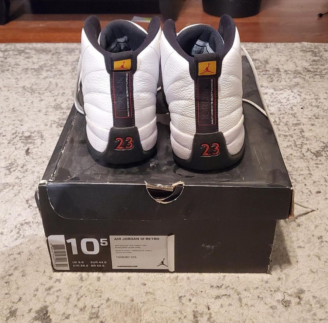 Jordan Brand Jordan 12 taxi Size US 10.5 / EU 43-44 - 4 Thumbnail