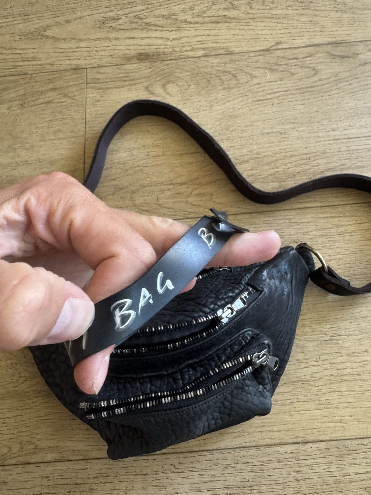IERIB Leather chain body bag Size ONE SIZE - 5 Thumbnail