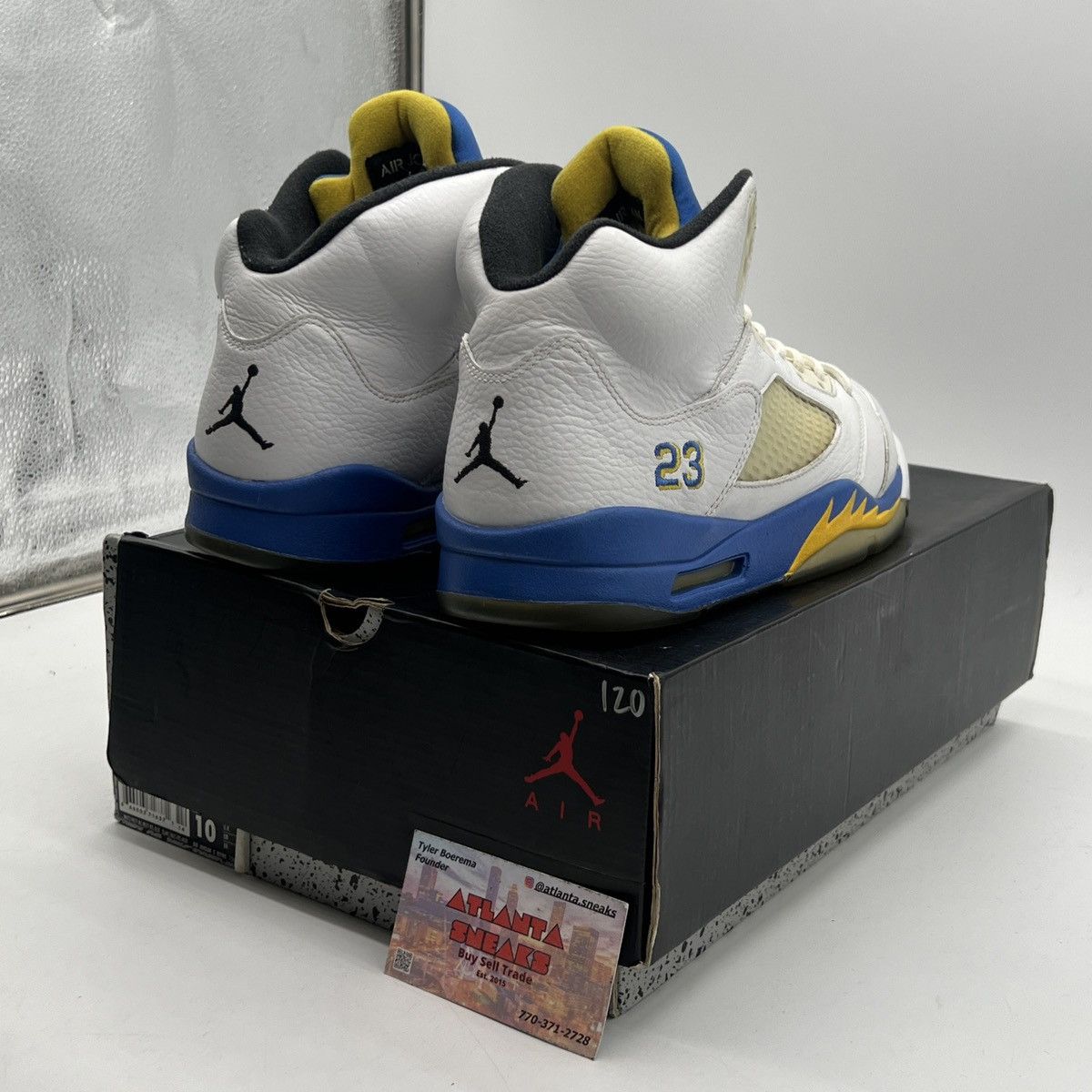 Jordan Brand Air Jordan 5 Laney Size US 10 / EU 43 - 5 Thumbnail