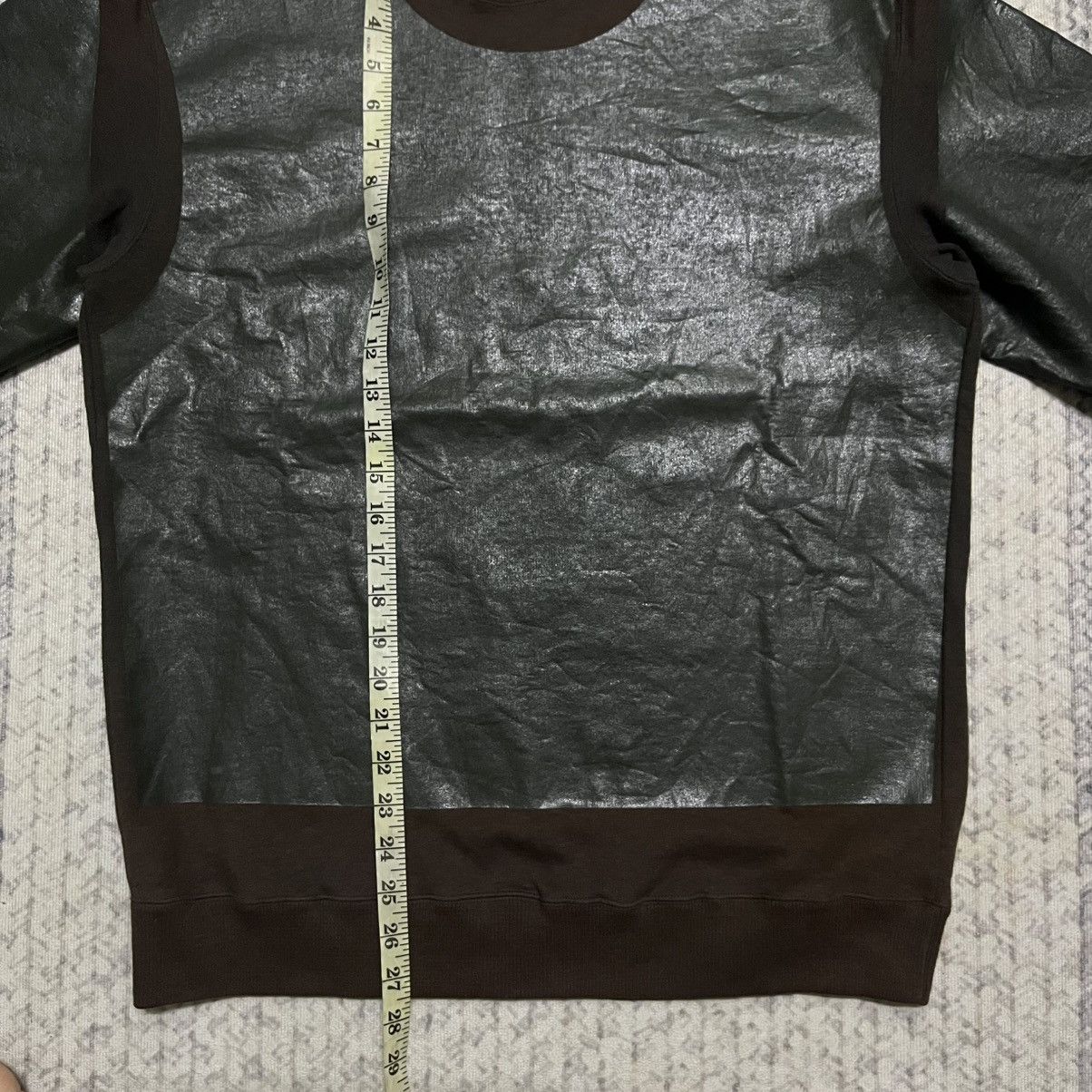Issey Miyake Archival Vintage 80s Issey Miyake Leather-Look Pullover Size US S / EU 44-46 / 1 - 17 Thumbnail