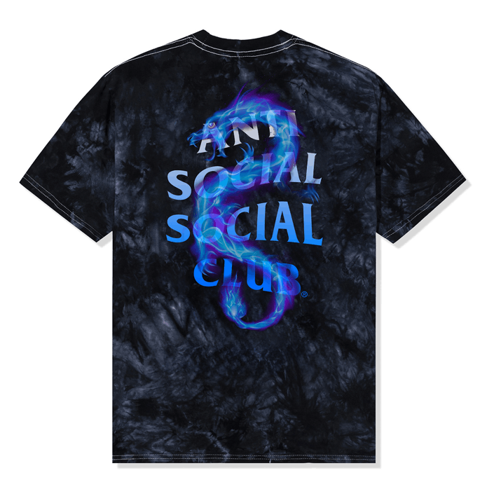 Anti Social Social Club Summer In Minsk 2 Tee Tie Dye DS NEW